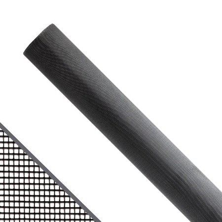Saint-Gobain Adfors Saint-Gobain ADFORS 36 in. W X 100 ft. L Black Aluminum Insect Screen Cloth FCS9180-M